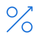 transparent png-Percentage_up_Icon_Blue_RGB